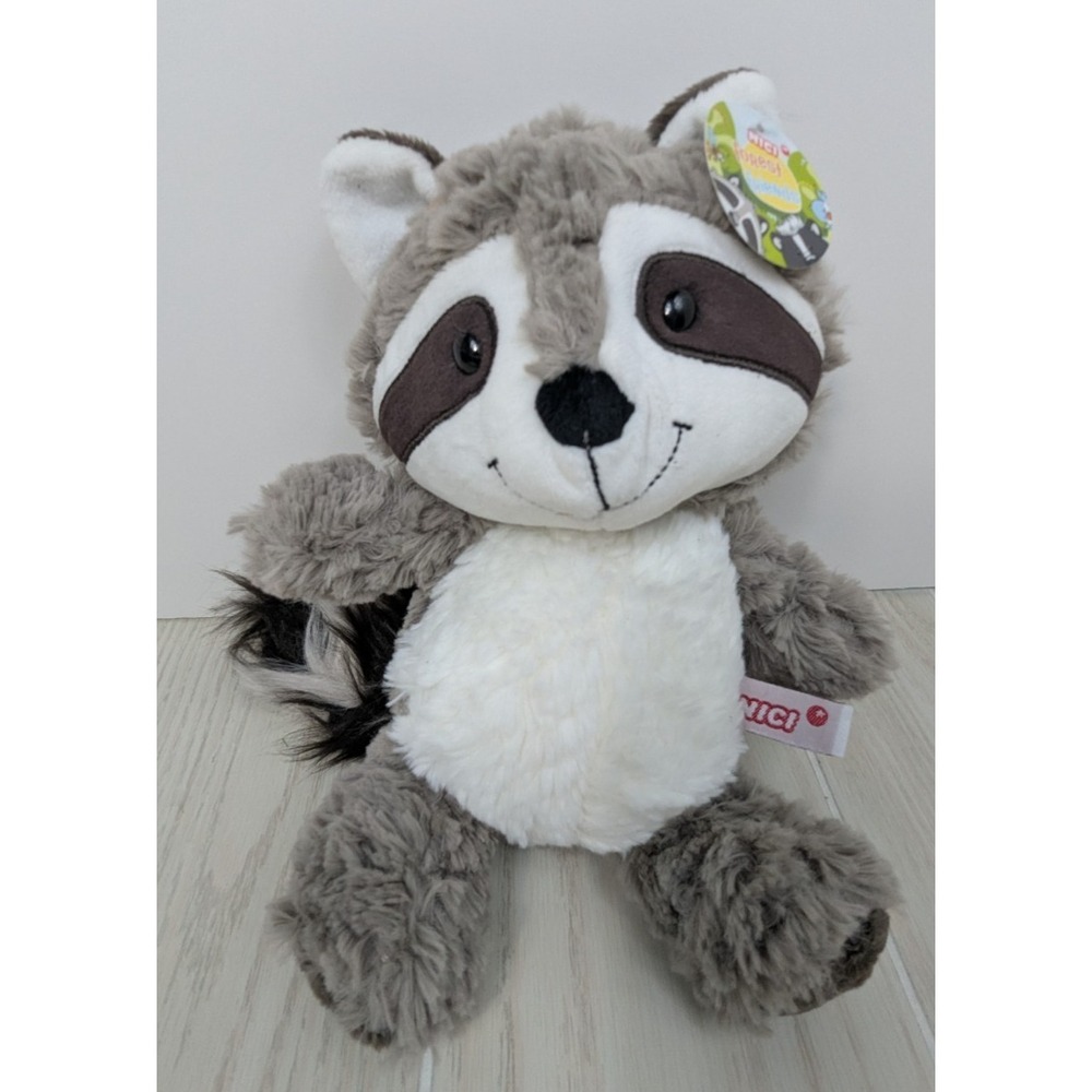 Nici Forest Friends Plush raccoon  2016 w/ tag